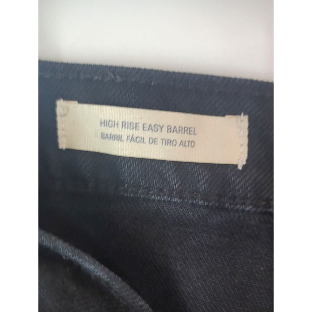 UNIVERSAL THREAD GOODS CO Black High-Rise Easy Barrel Ankle Leg Jeans Size 6 - Picture 9 of 12